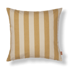 ferm LIVING Strand outdoor kuddfodral 50x50 cm Warm yellow-parchment