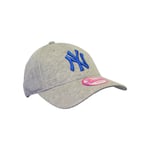 Women's New Era 9Forty Grey / Blue Adjustable New York Yankee Baseball Cap