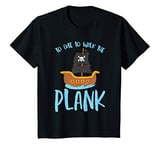 Youth Pirate Party T-Shirt for Girls - Too Cute To Walk The Plank T-Shirt