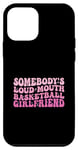 iPhone 12 mini Somebody's Loudmouth Basketball Girlfriend Groovy Case
