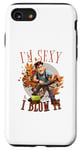 Coque pour iPhone SE (2020) / 7 / 8 I'm sexy and I blow it funny leaf blower dad blague
