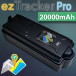 ezTracker™ Pro20, Portabel GPS Tracker + 1 års realtidsspårning, upp till 4 års batteritid