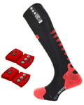 Lenz Set Of Heat Sock 5.1 + Heat Pack Antracite (Storlek 39-41)