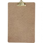 Creativ Clipboard Skrivplatta - A4 MDF Mässing 1 st