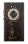 Steampunk Clock Gears Case Cover For Sony Xperia L2