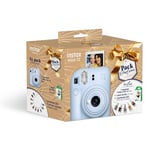 Pack Noël Appareil photo instantané Fujifilm Instax Mini 12 Bleu + Pack film Instax Mini 10 vues + Guirlande Led Multicolore