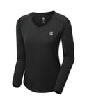 Regatta Dare 2B Womens/Ladies Discern Long Sleeve T-Shirt (Black) - Size 18 UK