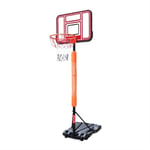 YFFSS Basketball Portable Boards,Height Adjustable 205-250cm,Indoor Outdoor Basketball Hoop,Easy to Carry and Install,for Children Basketball Games