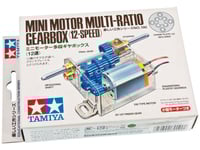 Tamiya Mini Motor Multi-Ratio Gearbox (12-speed)