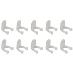 Klammer 10-pack  till Ljusslang LED Kopplingsbar