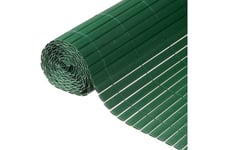 Nature Dubbelsidigt insynsskydd PVC 1,5x3m grön - Grön
