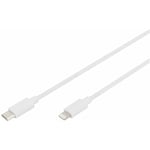 Digitus - de téléphone portable, Apple iPad/iPhone/iPod, ordinateur portable Câble de charge [1x - 1x Lightning] 2 m