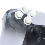 eXtremeRate Ergonomic Split Dpad Buttons (SDP Buttons) for ps5 Controller, White Independent Dpad Direction Buttons for ps5, for ps4 All Model Controller