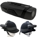 Horse Riding Dual Camera Front and Rear Equestrian Rider Hat Helmet Cam 128GB