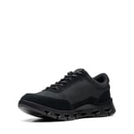 Clarks Men's Nature X One Sneaker, Black/Black, 7.5 UK