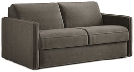 Jay-Be Slim Fabric 3 Seater Sofa Bed - Pewter