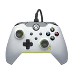 PDP Wired Controller: Electric White - Xbox Series X|S, Xbox One, Xbox