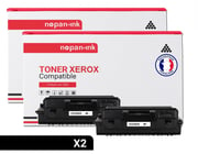 NOPAN-INK - x2 Toners - 1066R03624 106R03624 (Noir) - Compatible pour Xerox Phaser 3330 Xerox WorkCentre 3335 Xerox WorkCentre 3345