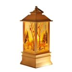 Vintage Castle Light Christmas Tree Lantern Lamp Decoration No.1