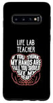 Galaxy S10 I Train Life Lab Super Heroes - Teacher Graphic Case