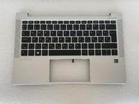 HP EliteBook 830 G7 M08701-211 Magyar Hungarian Keyboard Palmrest Hungary NEW