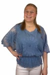 Chica London Alessandra Topp Dam Blue