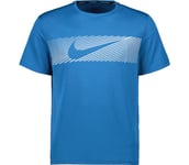 Nike Miler Flash Men's Dri-FIT UV S t-shirt Herr COURT BLUE/REFLECTIVE SILV 2XL