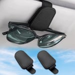 Fodral Glasögonhållare Bil Solglasögon Glasögonhållare [Set med 2]