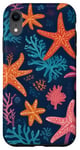iPhone XR Starfish Coral Lover Aesthetic Case