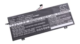 vhbw batterie compatible avec Lenovo IdeaPad 710S-13 (i7-6500U/8GB/256GB), 710S-13 (i7-7500U/8GB/256GB) laptop (6050mAh, 7,6V, Li-Polymère)