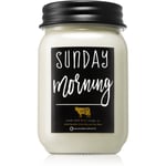 Milkhouse Candle Co. Farmhouse Sunday Morning duftlys Mason Jar 369 g
