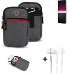 Belt bag + headphones for Sony Xperia 10 IV Phone case