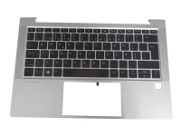 HP - Ersättningstangentbord för bärbar dator - bakgrundsbelyst - amerikansk - med övre skydd - för EliteBook 830 G7 Notebook