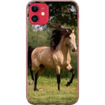 Apple iPhone 11 Transparent Mobilskal Häst