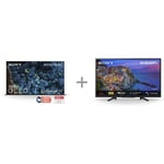 Sony A80L 83" 4K OLED Google TV + Sony KD-32W804 HD Android TV -tuotepaketti