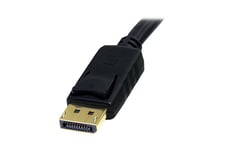 StarTech.com 6ft 4-in-1 USB DisplayPort® KVM Switch Cable w/ Audio & Microphone (DP4N1USB6) - video/USB/ljud-kabel - 1.8 m