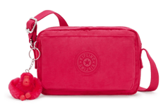 Kipling ABANU Small  Crossbody Bag - Confetti Pink RRP £73.00
