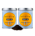 Premium Decaffeinated Ground Coffee - 100% Arabica Spanish Espresso Blend 500g (2 X 250 g.)