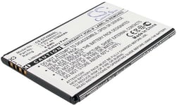 Batteri till CAB6050000C1 för Alcatel, 3.7V, 1100 mAh