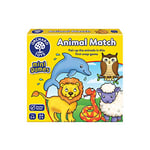 Orchard Toys Animal Match Mini Game, Small and Compact, Travel Game, Animal Themed Memory Game, Age 3-6, Family Game, Travel Game