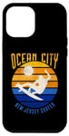 iPhone 12 Pro Max New Jersey Surfer Ocean City NJ Sunset Surfing Beaches Beach Case