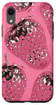 Coque pour iPhone XR Rose Disco Fraise Y2K Summer Girl Esthétique