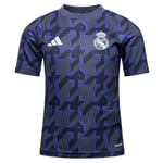 adidas Real Madrid Trenings T-Skjorte Pre Match - Blå Barn T-skjorter unisex