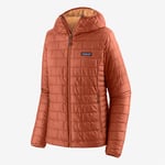 Patagonia Nano Puff Hoodie Women Sienna Clay