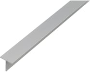T-profil ALBERTS aluminium silver eloxerad 35x35x3mm 1m