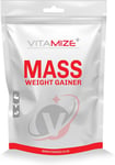Vitamize Mass Weight Gainer 2.5Kg Vanilla - Whey Protein Powder | Super Weight G