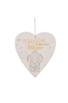 Magical Beginnings Heart Plaque Welcome to the World