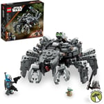 LEGO Star Wars Mandalorian Spider Tank Building Toy 526 pcs