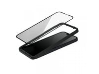 Mocco Full Glue Signature Edition Tempered Glass Full Coverage With Frame Apple Iphone 15 Black