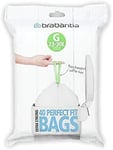 Brabantia Bin Liners, Size G, 23-30 L - 40 Bags